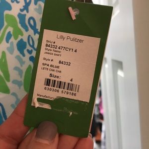 Lilly Pulitzer Dresses - NWT Lilly Pulitzer Janice Shift Spa Blue size 4 Lilly Pulitzer Dresses - NWT Lilly Pulitzer Janice Shift Spa Blue size 4